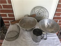 Sifter & Strainer Lot