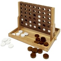 Collector's Edition Connect Four - Walnut & Oak