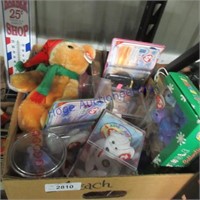 Beanie Babies--carded, in cubes, ornament set
