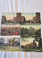 Local Southern Ontario Whitby Post Cards Vintage