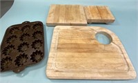 Wood Cutting Boards &