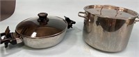 Stock Pot & Heavy Stainless Pan