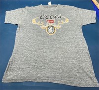 Size 38-40 Med. Retro Coors T Shirt