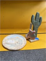 SouthWestern Paper Towel Holder & Plaque