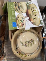 New Set of Pasta Bowls, 5 pc. set