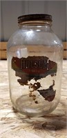 1 Gallon Holsum Glass Jar w/Lid