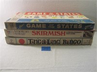 3 Vintage Board Games
