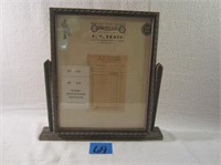 Vintage Swivel Table Stand Frame