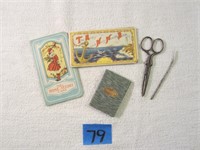 Vintage Sewing Advertising Needles & Supplies