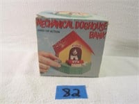 Mechanical Doghouse Bank Wind-Up Action