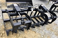 New 72'' Dual Arm Root Grapple Bucket