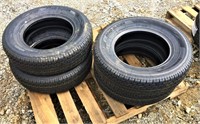 (4X) New Road Guider ST 205/75R15 Trailer Tires