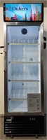 Commercial Single Swing Door Glass Refrigerator