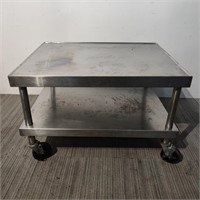 Stainless Steel Commercials Rolling Prep Table