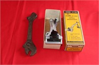 Diamond Double Ended Crescent Wrench & Plane