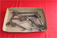 Box of Crescent Wrenches, etc.