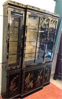Drexel China Cabinet 3 Shelves 4 Doors