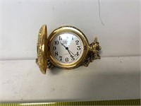 Timber Creek Gold and Silver Tone Pocket Watch