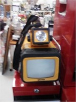 Portable TV and work light