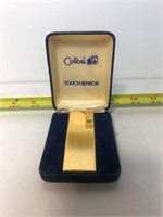 Vtg Colibri Touch Sensor Gold Lighter