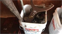Bucket of Various Specialty Tools