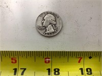 1950 Silver Quarter Coin