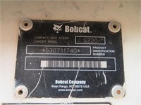 Bobcat S220 Skidsteer