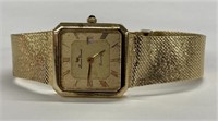 14KT GOLD LUCIEN PICCARD VINTAGE WRIST WATCH