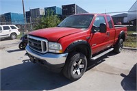 2004 Red Ford F250