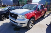 2004 Red Ford F150