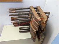 8 Wood Clamps