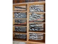 Drill Bits, 1/2"-1", Drawer Not Included