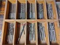Drill Bits, 3/16"-15/32", Drawer Not Included