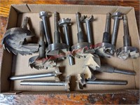 Assorted Drill Press Hole Cutters