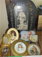 ANTIQUE FRAMES AND PICTURES