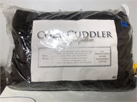 Cozy Cuddler Oversized 30" x 40" pillow, brown