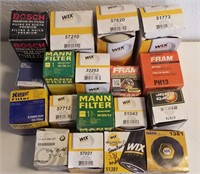 Large Lot Of Misc New Old Stock Oil Filters