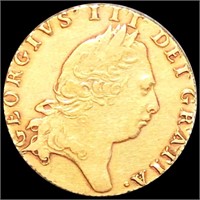 1798 George III Gold Guinea Coin NEARLY UNC