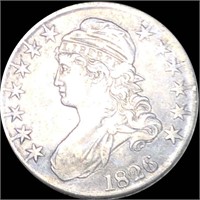 1826 Capped Bust Half Dollar NEARLY UNC