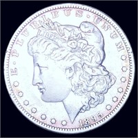 1895-O Morgan Silver Dollar ABOUT UNCIRCULATED