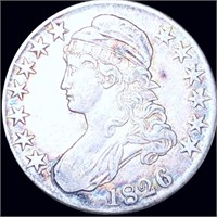 1826 Capped Bust Half Dollar LIGHTLY CIRCULATED