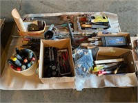 Screwdrivers, Files, Gloves, Tools Etc.