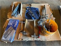 Assorted Sockets,Wrenches,Hammers,Etc