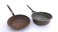 Two large skillets