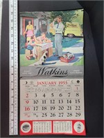 1955 Watkins Calendar