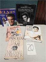 Elvis Presley Hard Cover Book