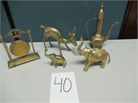 Brass Figure Lot