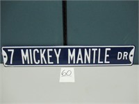 Mickey Mantle Street Sign