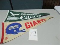 Eagles / Giants Pennants