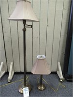 Floor Lamp and Table Lamp